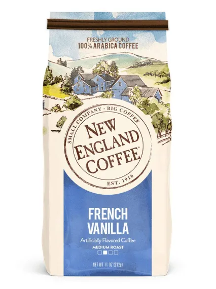 New England French Vanilla Ground Coffee