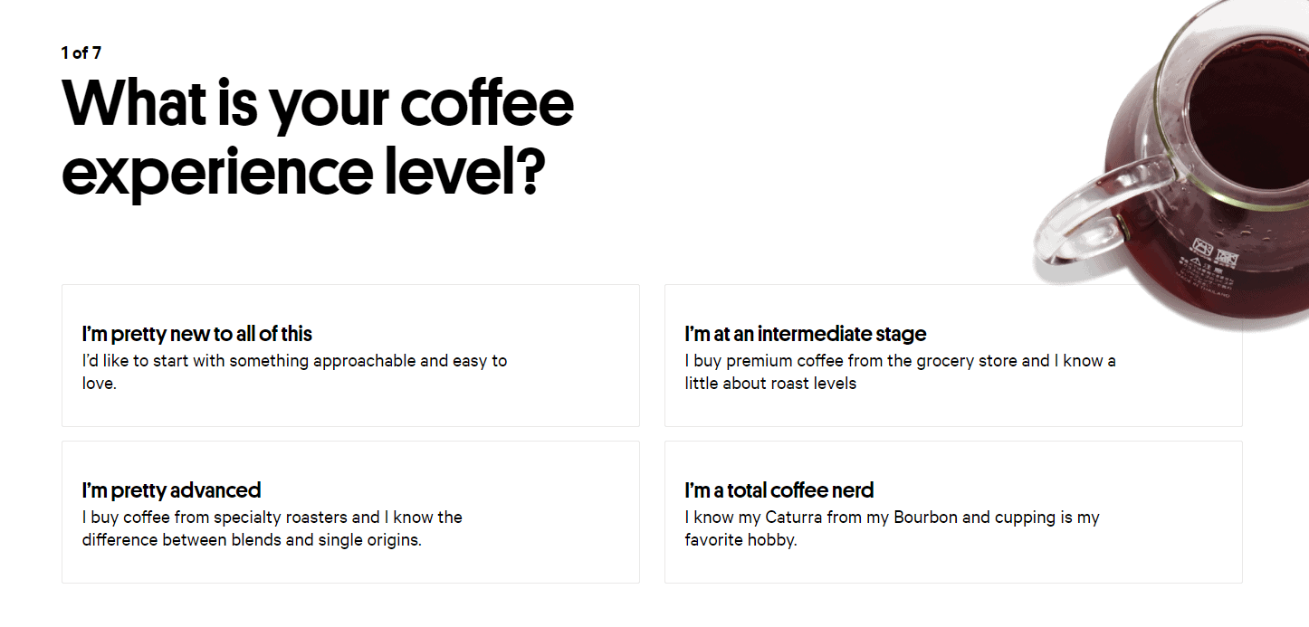 Trade Coffee Quiz