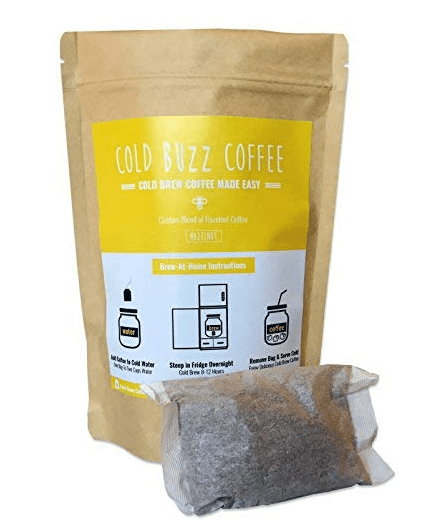 Cold Buzz cold brew coffee grounds