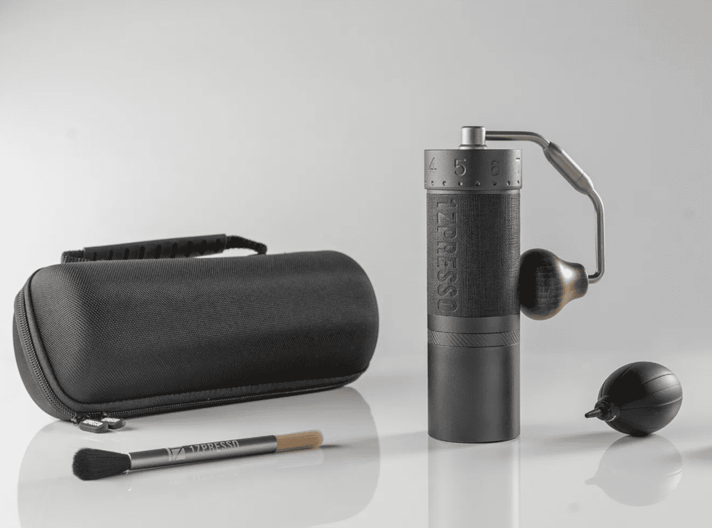 1Zpresso J Max case and accessories