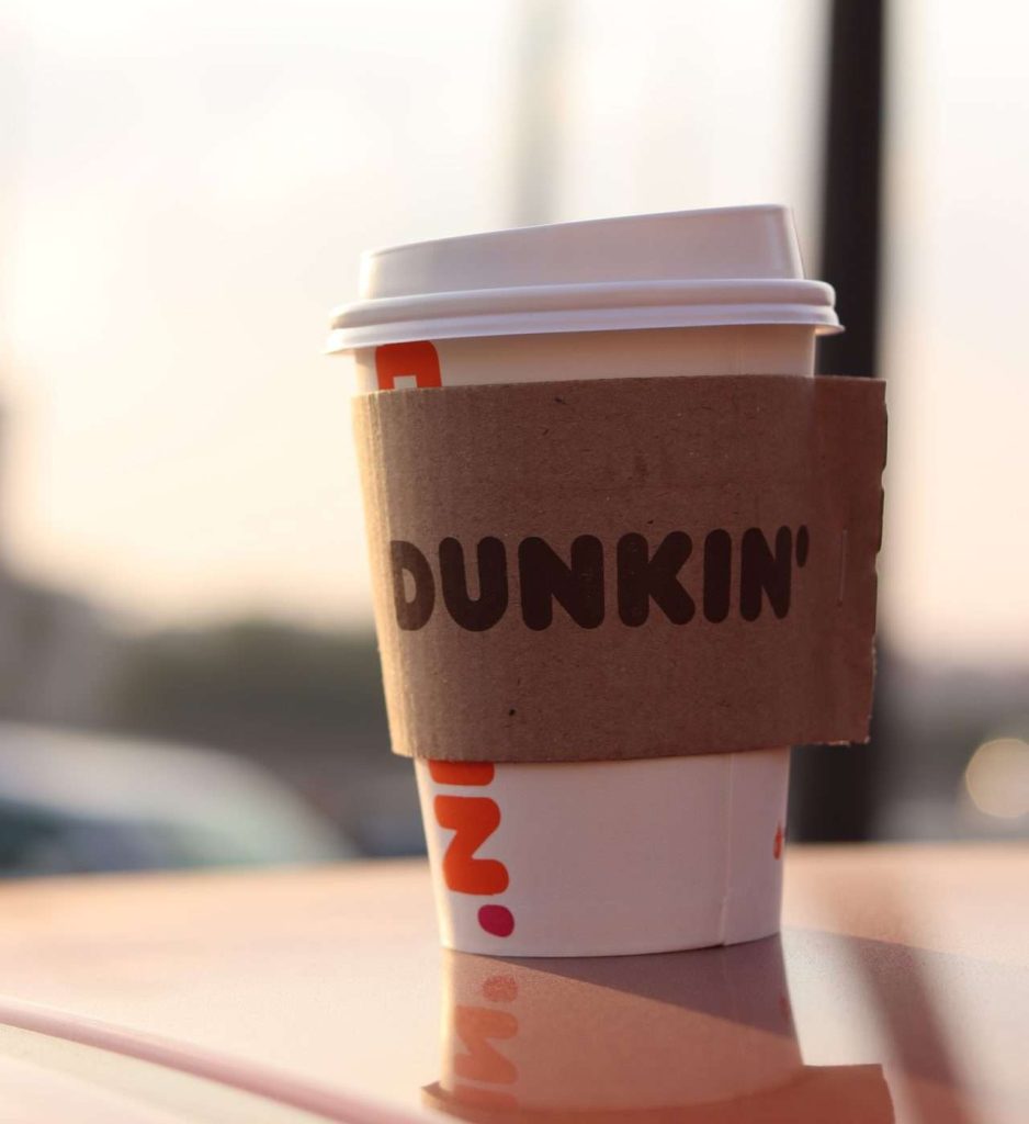 Caffeine in Dunkin coffee